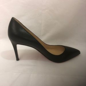 Black Leather Heels (EUR 38.5)